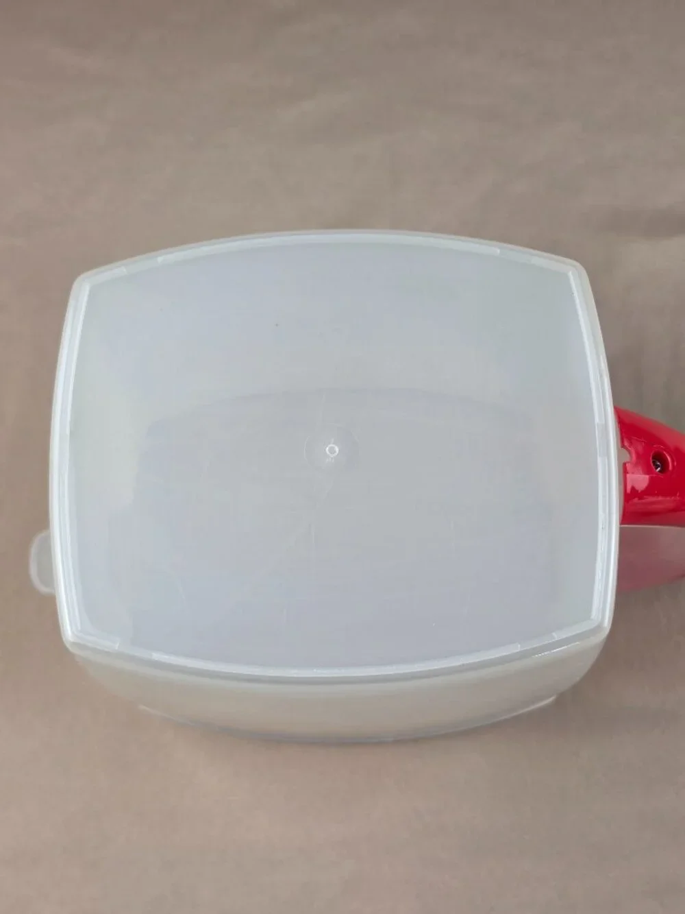 Mr. Coffee Red Iced Tea Maker Rectangle/Square Pitcher 3 QT Replacement TM75